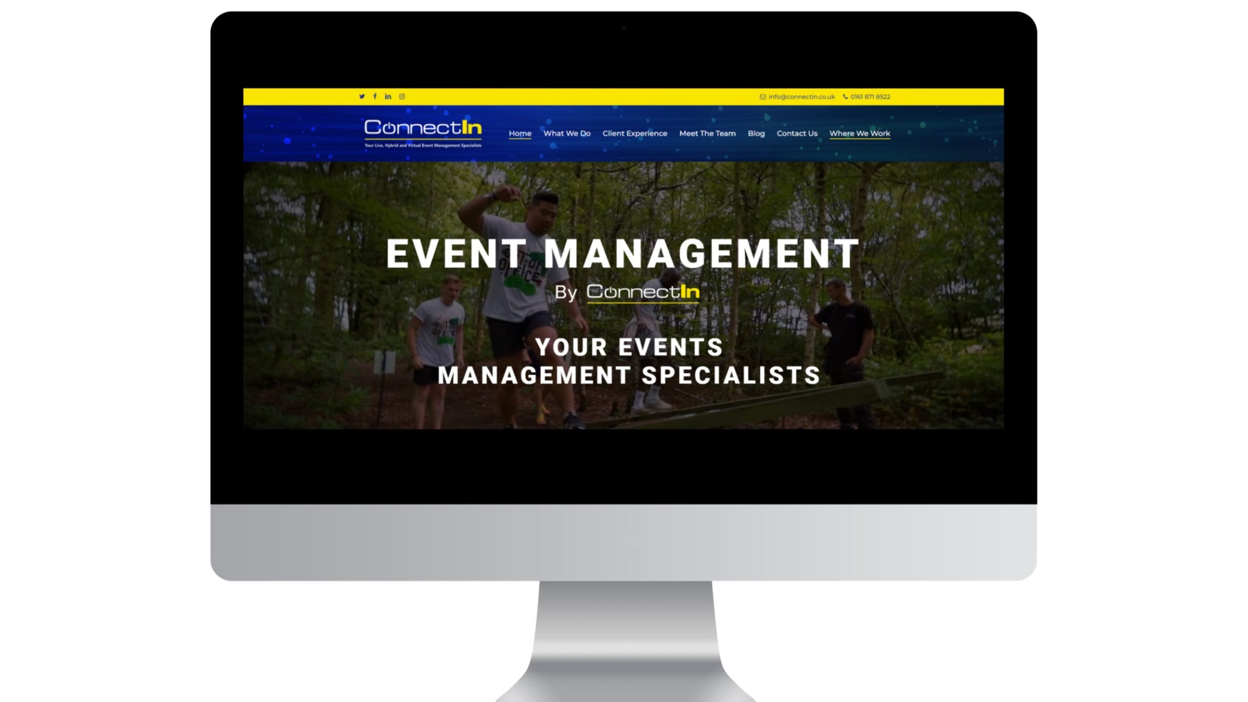 ConnectIn Events brand logo